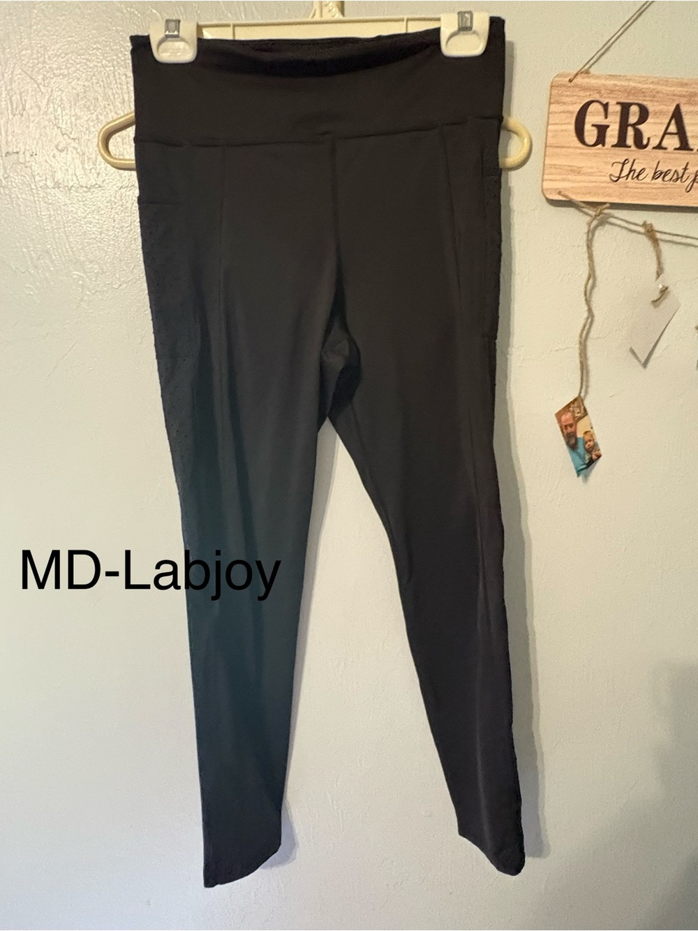 Women's Black High-Rise Leggings